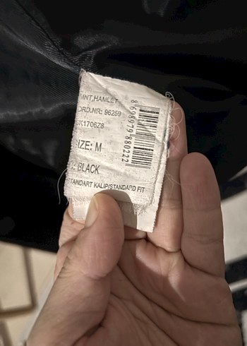 Siyah Deri Kadın Trençkot - Görsel 2