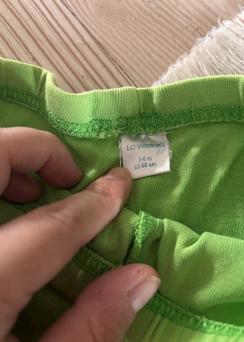 Kız Çocuk Gri Pamuklu Rahat Kesim Tayt - Görsel 3