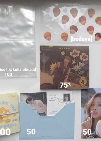 kpop fotokart bujo - Görsel 2