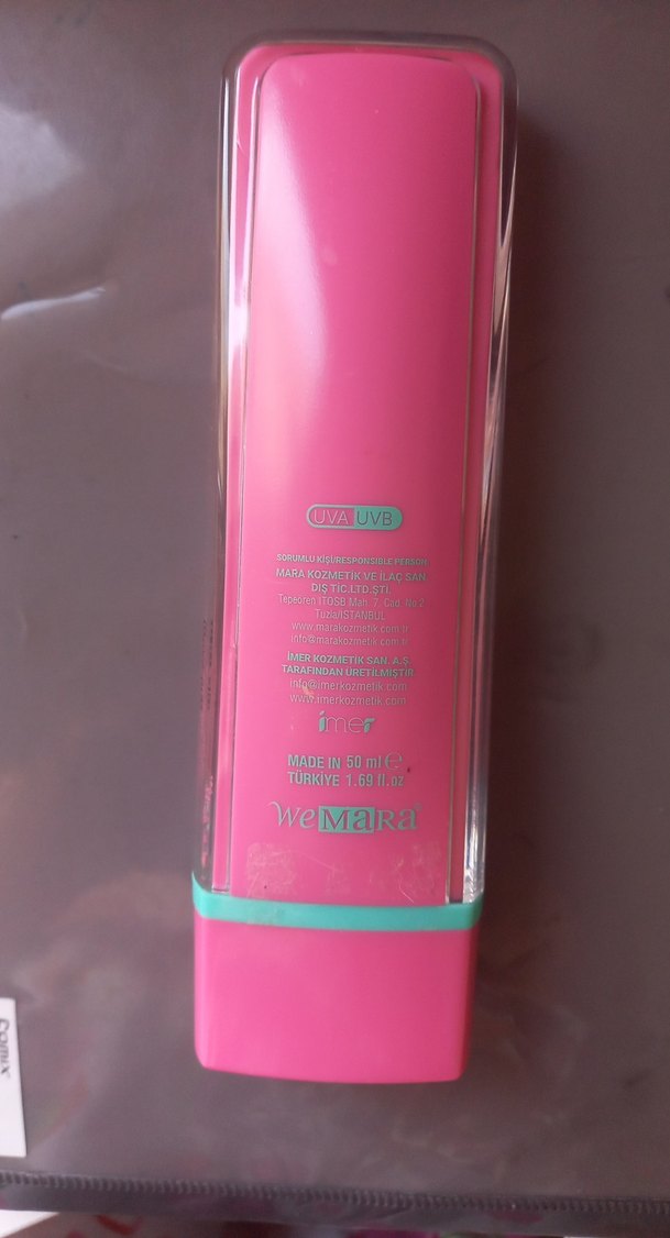 WeMara Açık Tenler için Ton Eşitleyici Krem SPF50 - Görsel 2