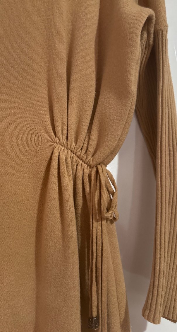 Kadın Uzun Kollu Salaş Elbise - Görsel 2