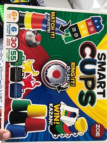 Smart cups 4-6 kişilik masa oyunu - Görsel 5