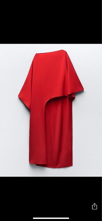 Zara asimetrik tunik