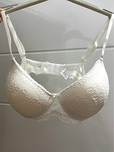 m Beden Infaith Lingerie Beyaz Dantelli Sütyen