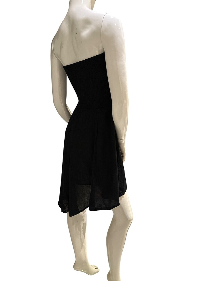 Straplez elbise - Görsel 3