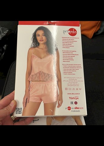 Pembe Mini Askılı Kadın Pijama Takımı - Görsel 2