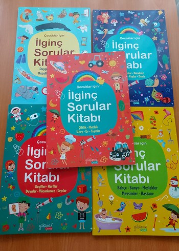  Çocuklar için İlginç Sorular Kitabı