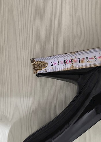 Kadın Siyah Rugan Stiletto Topuklu Ayakkabı - Görsel 4