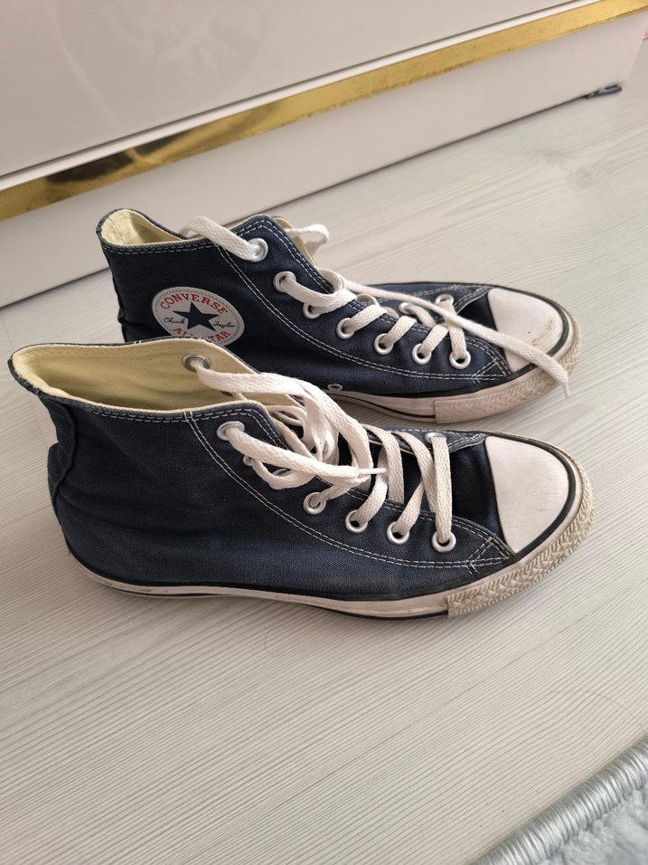 Mavi Bağcıklı Kadın Spor Ayakkabı - Görsel 2