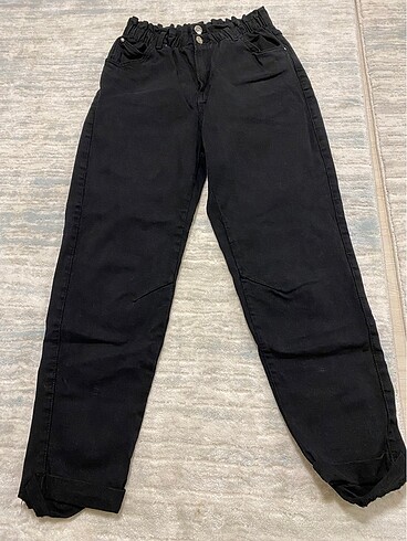 Bershka lastikli jean pantolon