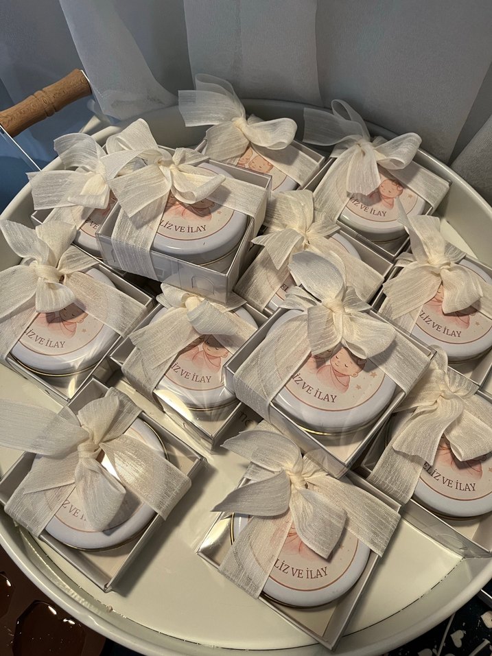 Pastel Pembe Kalp Mumlar - Görsel 3