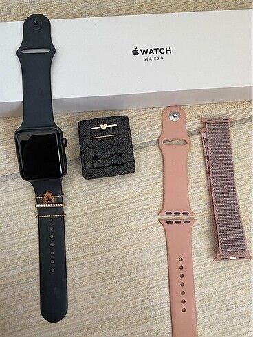 Apple Watch 3, Siyah 42mm