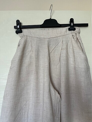H&M H&M keten palazzo kapri pantolon