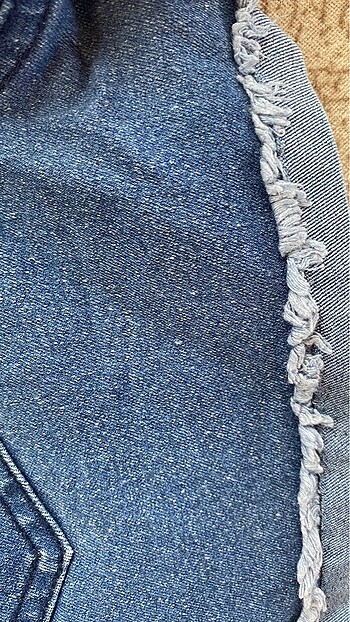 9 Yaş Beden lacivert Renk Koton jean şort