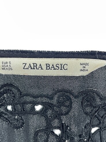 s Beden siyah Renk Zara Bluz %70 İndirimli.