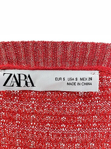 s Beden turuncu Renk Zara Bluz %70 İndirimli.