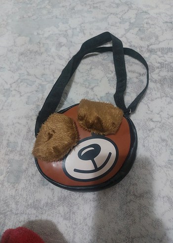 Kahverengi Ayı Figürlü Çocuk Çantası - Görsel 2