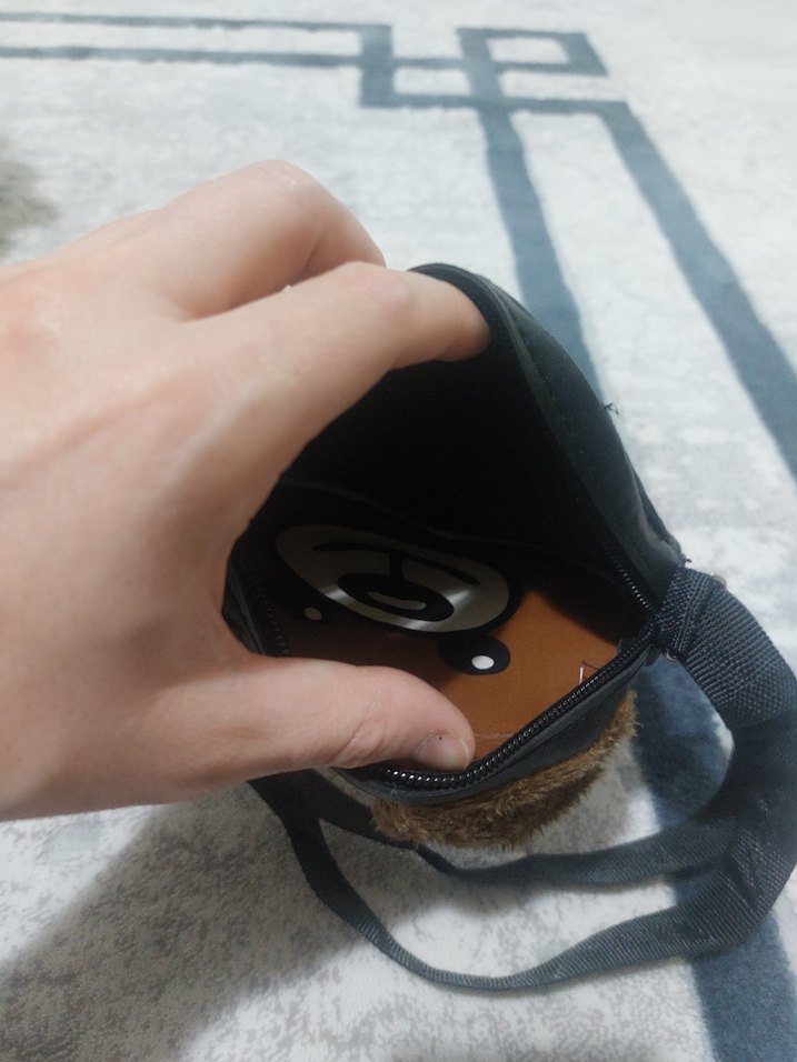 Kahverengi Ayı Figürlü Çocuk Çantası - Görsel 4