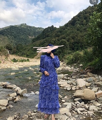 Trendyol modest elbise