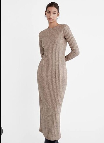 Stradivarius midi elbise