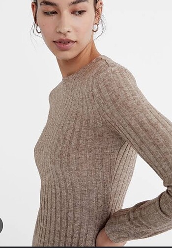 Stradivarius Stradivarius midi elbise