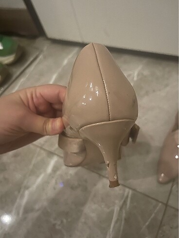 38 Beden ten rengi Renk Orjinal Zara Stiletto