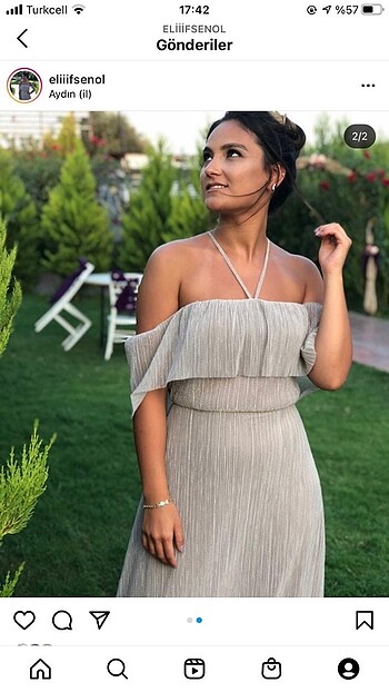 Diğer Şık simli elbise