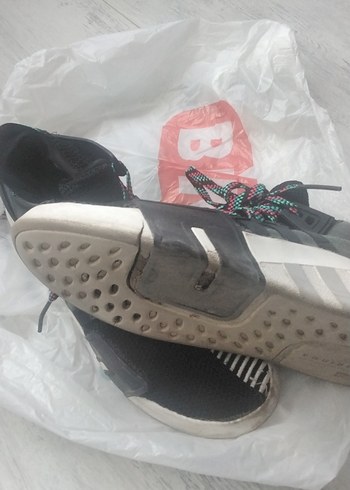 diğer Beden siyah Renk Siyah Bağcıklı Spor Stiletto Topuklu Sneakers