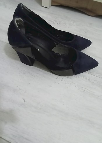 Kadın Lacivert Stiletto Topuklu Ayakkabı - Görsel 2