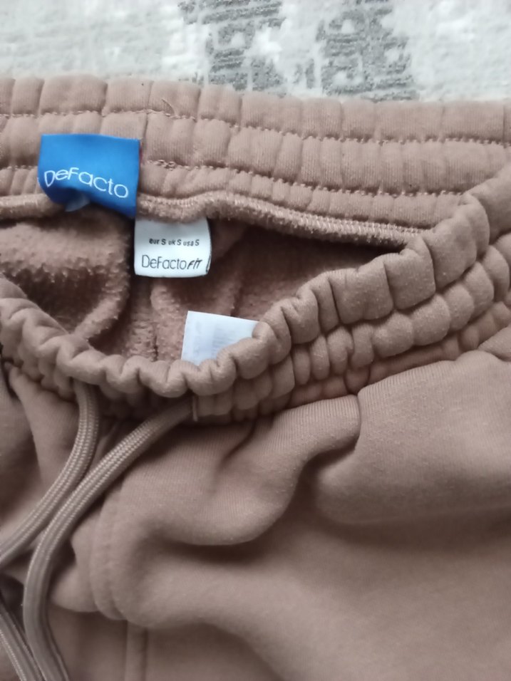 Kadın Kahverengi Rahat Kesim Eşofman Altı - Görsel 3