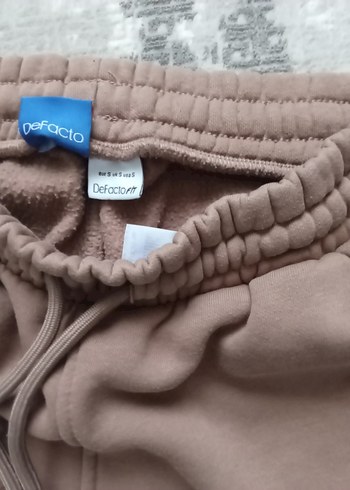 Kahverengi Rahat Kesim Kadın Eşofman Altı - Görsel 3