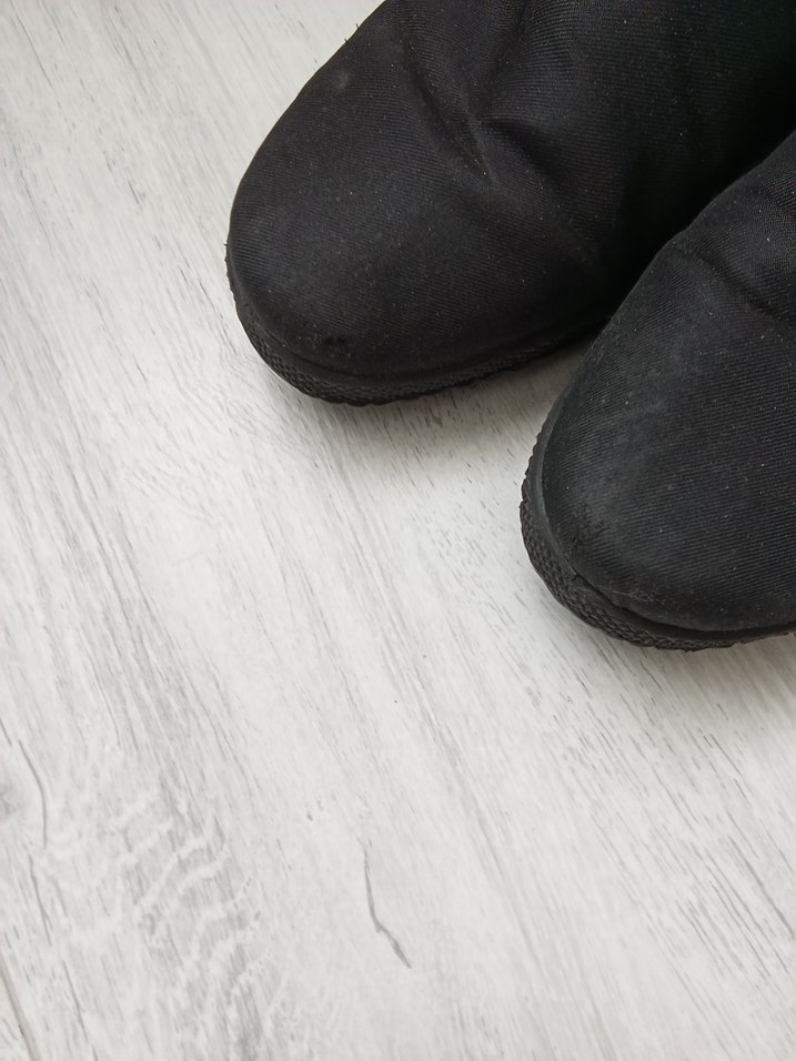 Siyah Kadın Dolgu Topuklu Botlar - Görsel 5