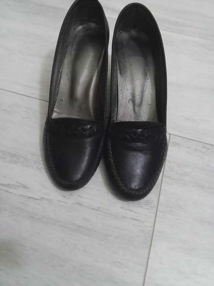 Klasik Siyah Kadın Topuklu Ayakkabı - Görsel 5