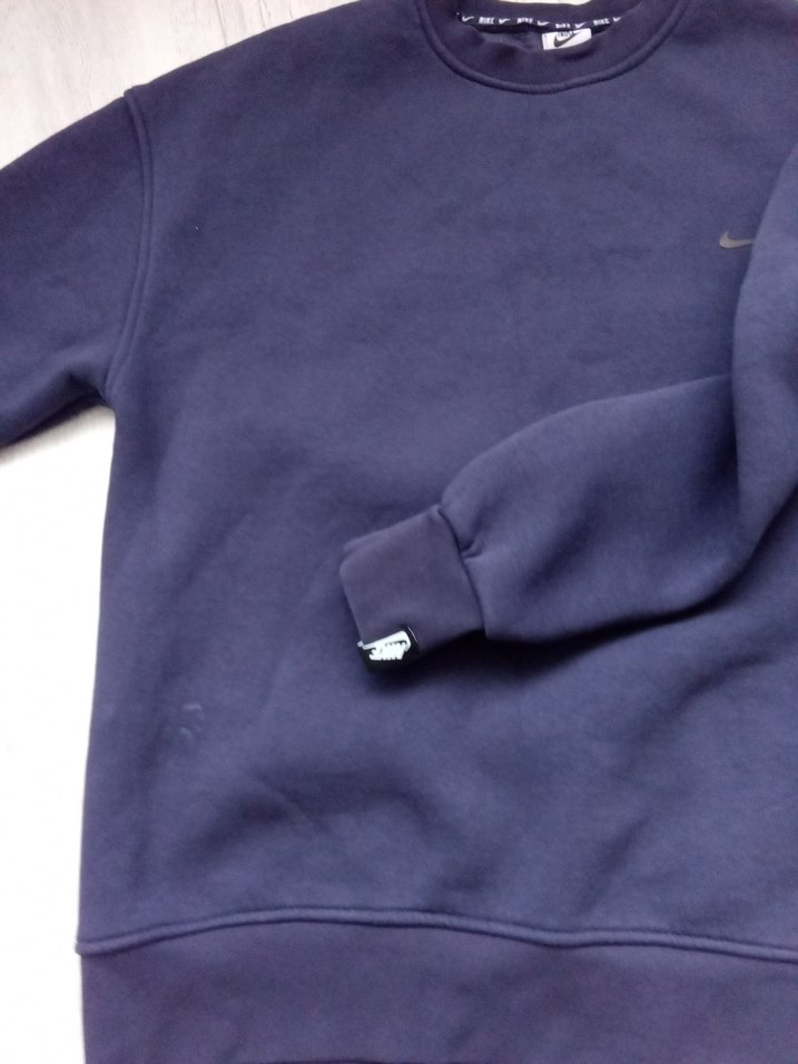 Lacivert Nike Bisiklet Yaka Sweatshirt — görsel 3/6