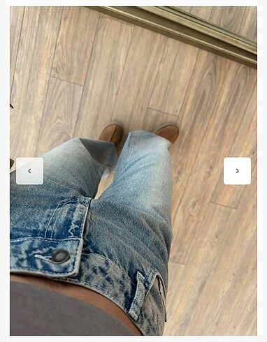 m Beden Stradivarius eskitme jean