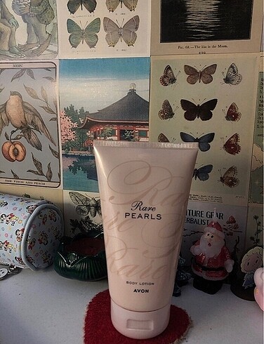 avon rare pearls body lotion