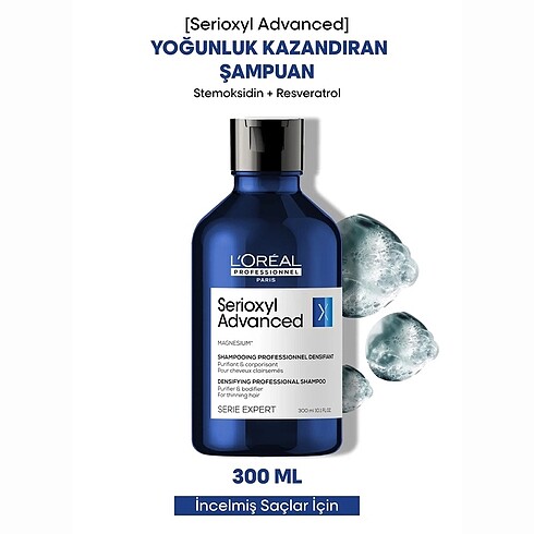 L'Oréal Paris Serioxyl Advanced Şampuan Loreal
