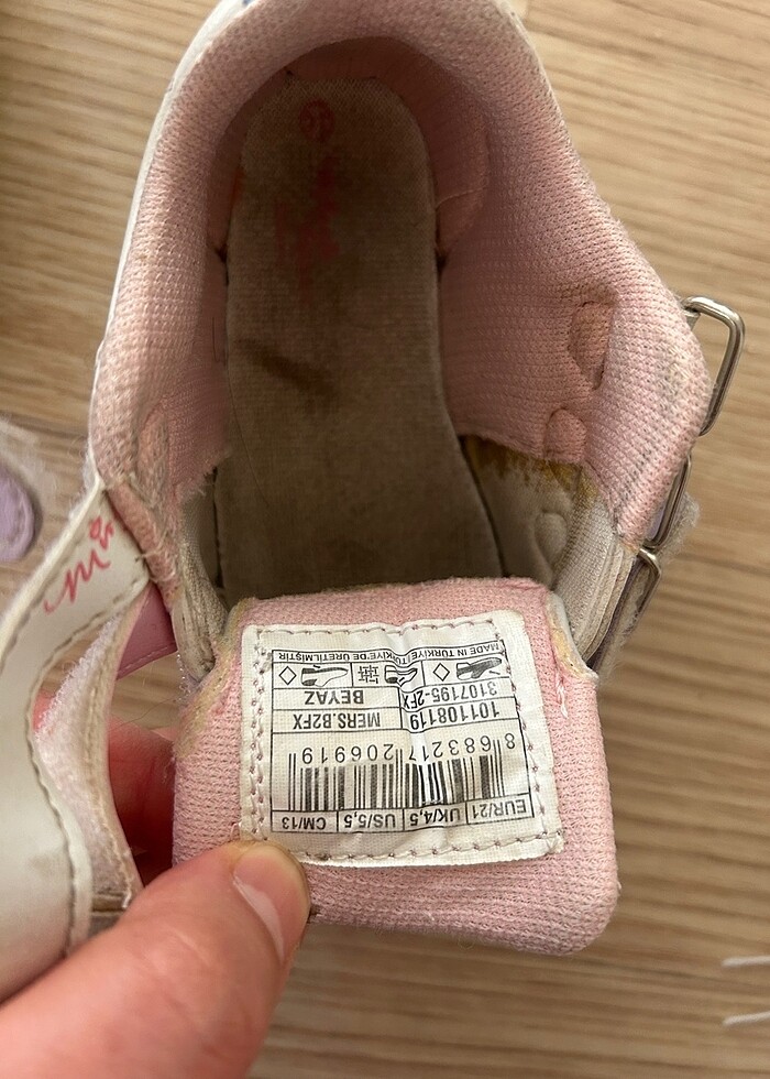 Kız bebek spor ayakkabı - Görsel 2