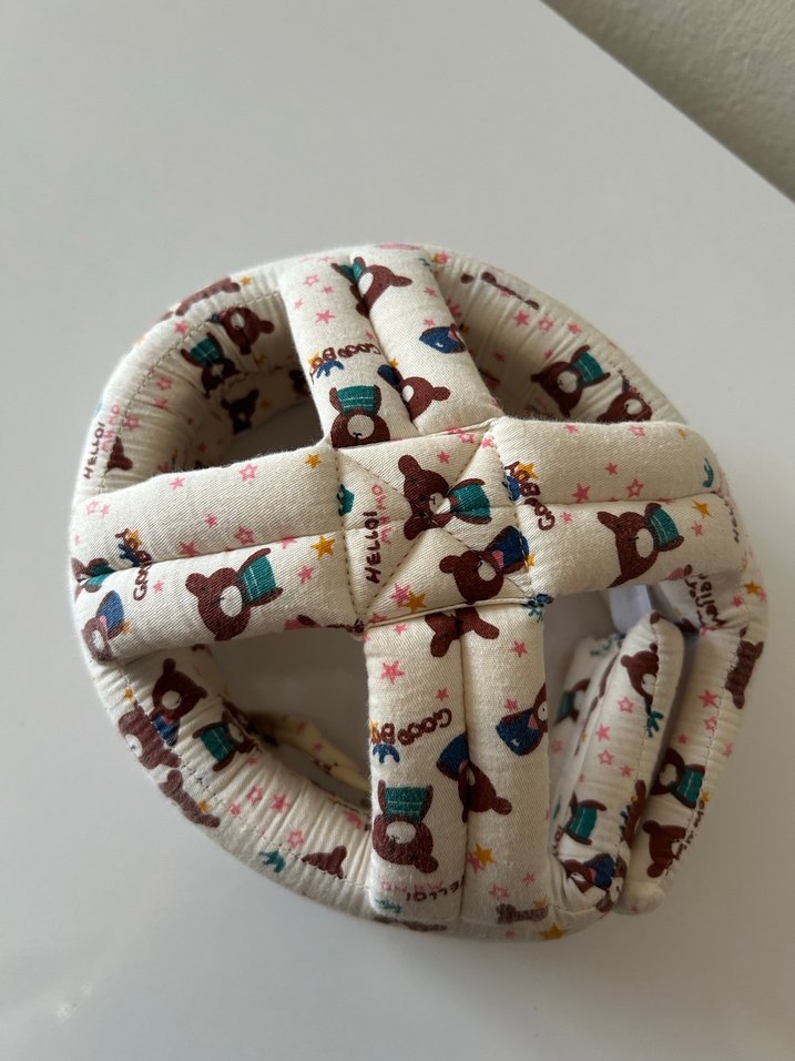 babyfoxx Çok Renkli Kafa Koruma Başlığı - Görsel 3