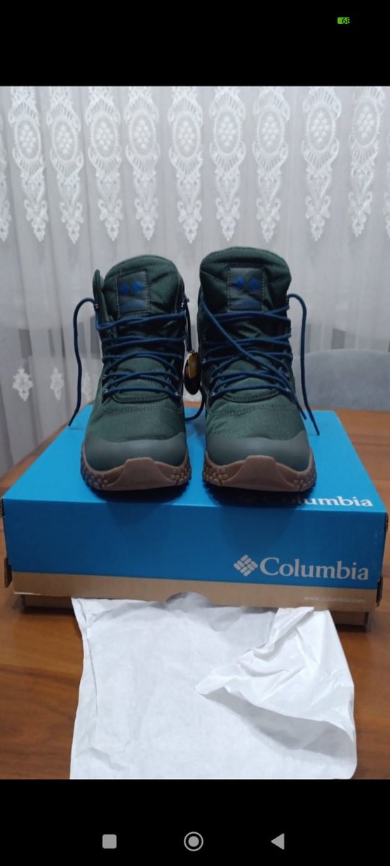 Mavi Erkek Outdoor Ayakkabısı Velcro Bantlı - Görsel 2