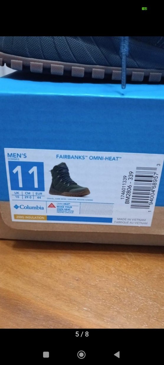 Mavi Erkek Outdoor Ayakkabısı Velcro Bantlı - Görsel 5