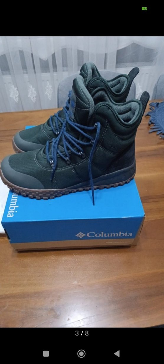 Mavi Erkek Outdoor Ayakkabısı Velcro Bantlı - Görsel 3