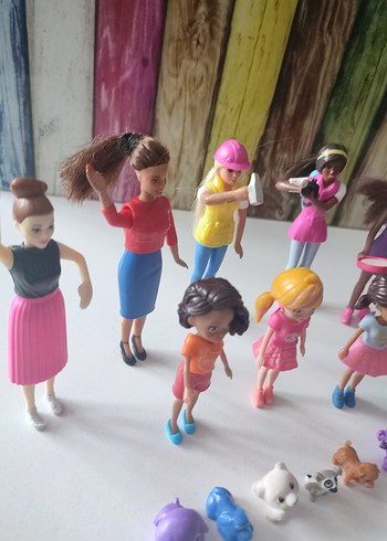 Renkli Mini Bebek ve Aksesuar Seti - Görsel 4