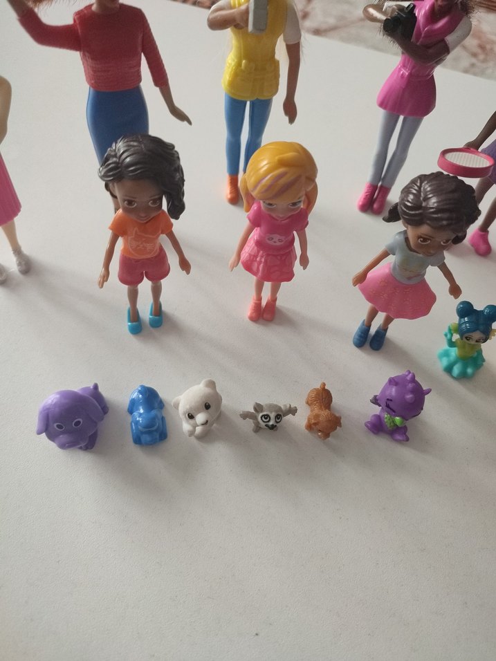 Renkli Mini Bebek ve Aksesuar Seti - Görsel 2