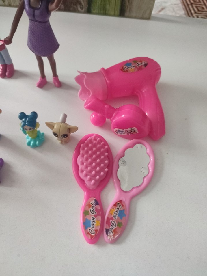 Renkli Mini Bebek ve Aksesuar Seti - Görsel 5