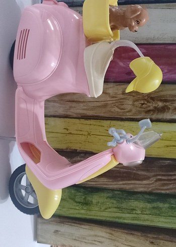 Pastel Pembe Çocuk Scooter'ı - Görsel 4