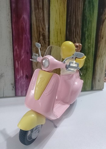 Pastel Pembe Çocuk Scooter'ı - Görsel 7