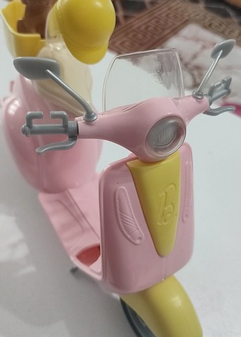 Pastel Pembe Çocuk Scooter'ı - Görsel 3