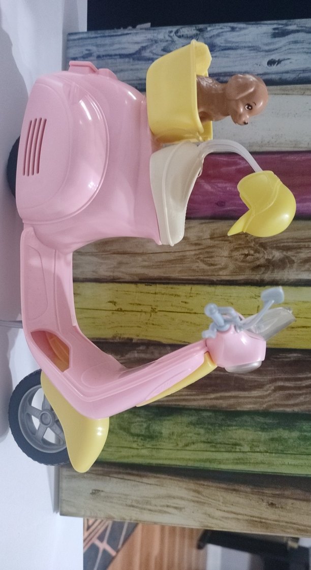 Pastel Pembe Çocuk Scooter'ı - Görsel 5