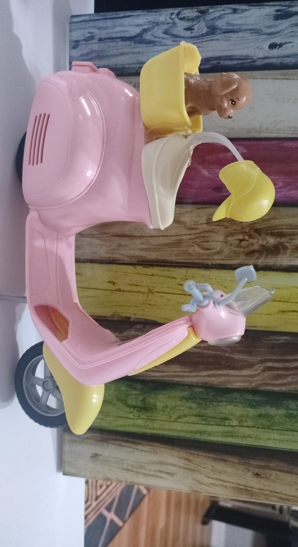 Pastel Pembe Çocuk Scooter'ı - Görsel 4
